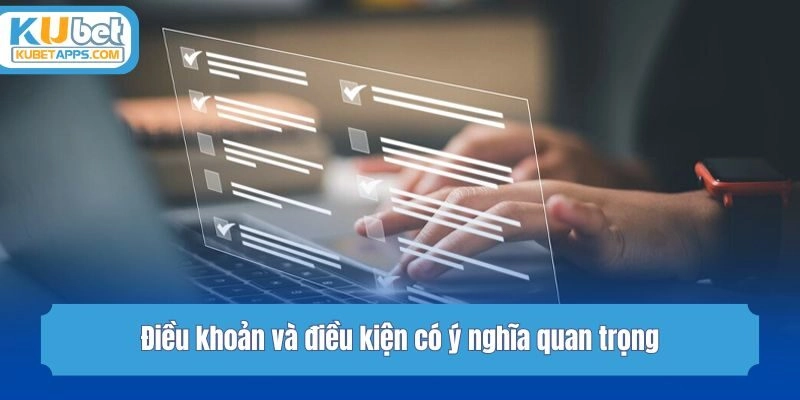 Điều khoản và điều kiện có ý nghĩa quan trọng
